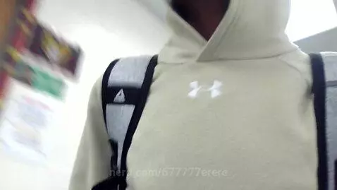 pov walking in the hallway with computer by 677777erere