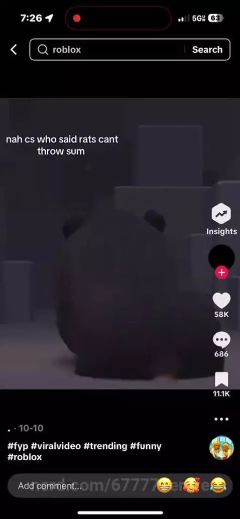 Rat dancing by 677777erere