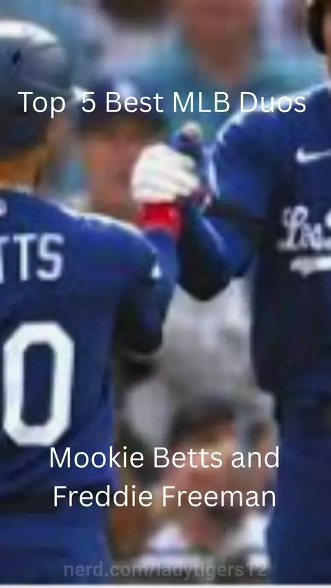 Top 5 Best MLB Duos (In my Opinion) by ladytigers12