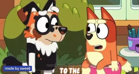 isn't bluey just peak guys?? by bigchungus