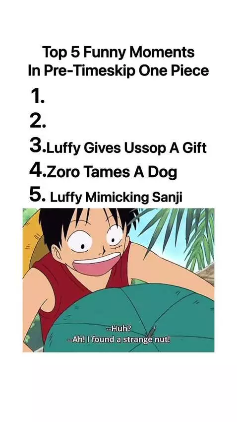 one piece funny moments by bigchungus