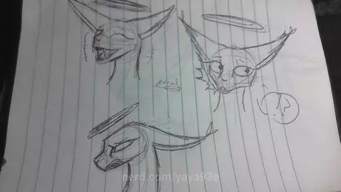 here is some more art for ya'll this is my angel cat oc, her... by yaya93e