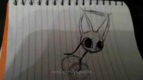 I tried animating on paper again by yaya93e