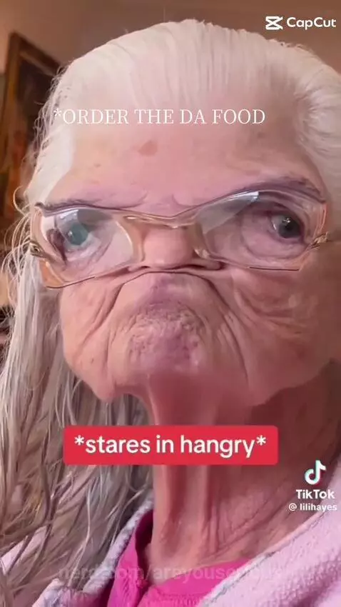 Someone order her the dang food so she will shut up... by areyouserious