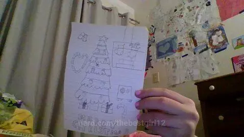 CHRISTMAS DRAWING <3 by thebestgirl12