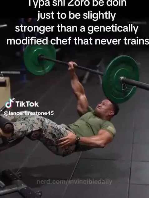 Bro they need zoro to chill | Original by yk what no read on... by invincibledaily