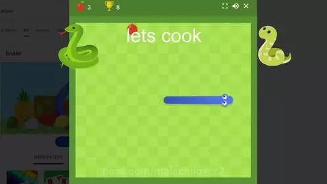 playing snake game by malachilover2
