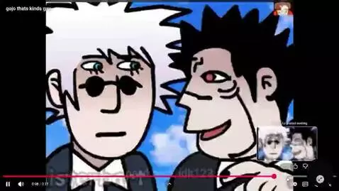 gojo but he's gay by idk123