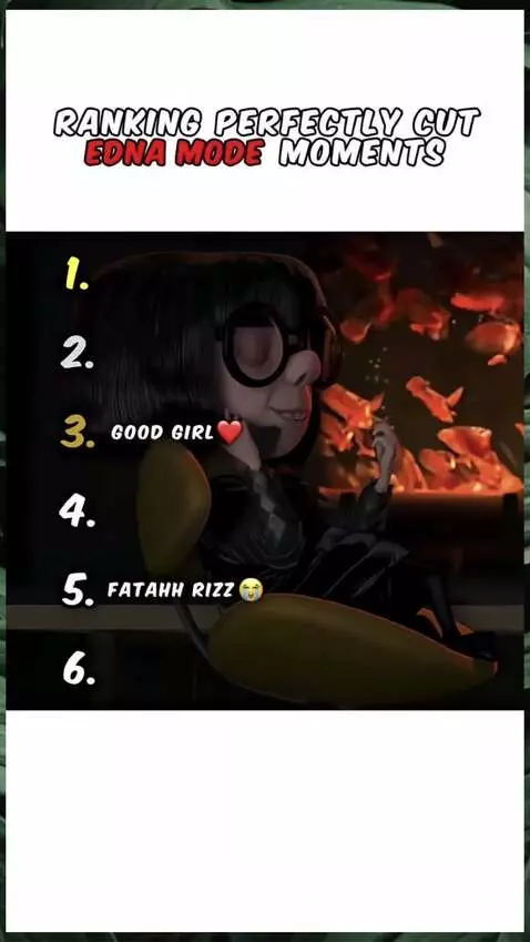 Ranking Edna mode edits by mysterypersonrobinson2