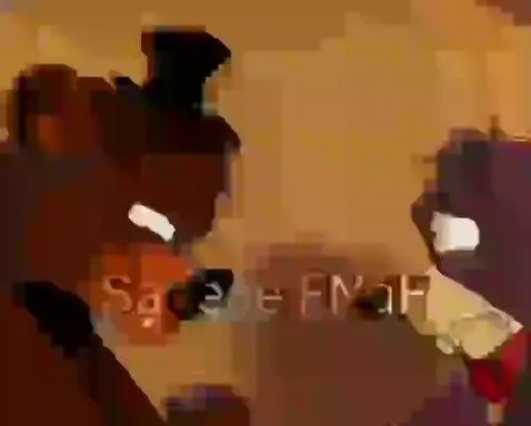 Arm wrestling YAYAYAYAAYAYAYA *See Freddy's Freddys hand get... by springtrapisfineaf