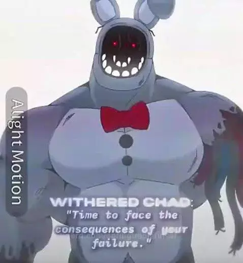 WITHERED BONNIE by springtrapisfineaf