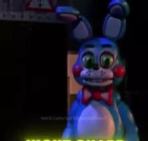 "NIGHTGUARD IM GONNA KICK UR AS-" by springtrapisfineaf