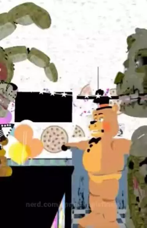 "AWW LOOK AT THE LITTLE PLUSHTRAP-" by springtrapisfineaf