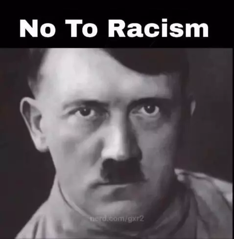 No to racism by gxr2