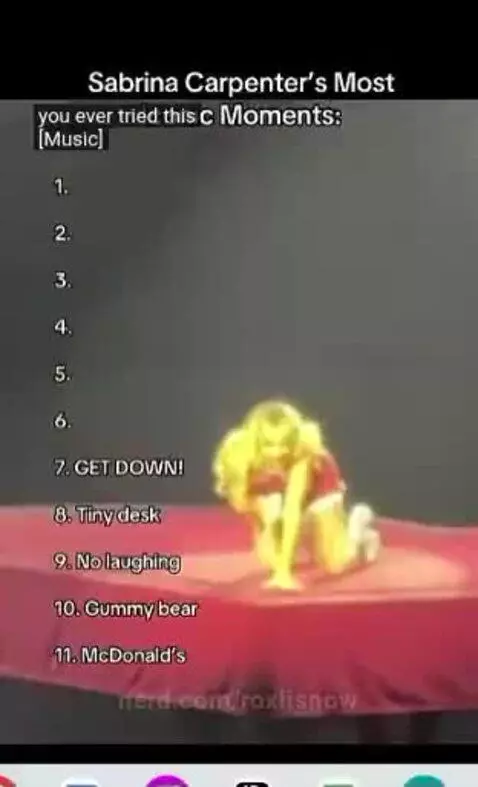 Sabrina carpenter iconic moments by roxiisnow