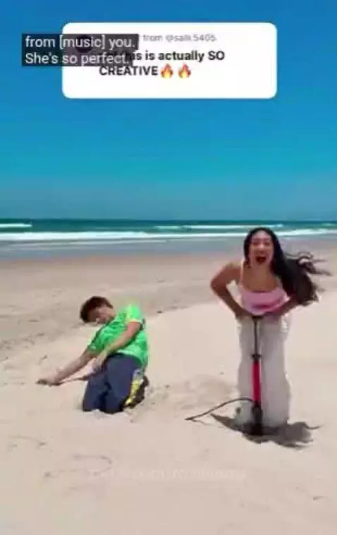 What do you think? Was this a creative idea for a tiktok? by roxiisnow