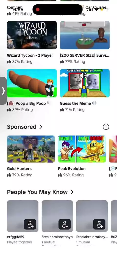 What are these roblox games bro 😭 by thebackrmsarecool13