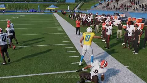 Crazy Run With Justin Herbert!! by xplays