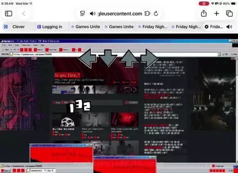 Fnf gameplay again by reddishkorean