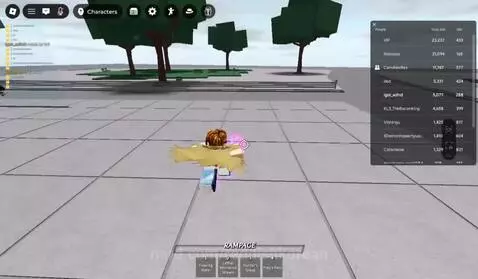 Just playing tsb by reddishkorean