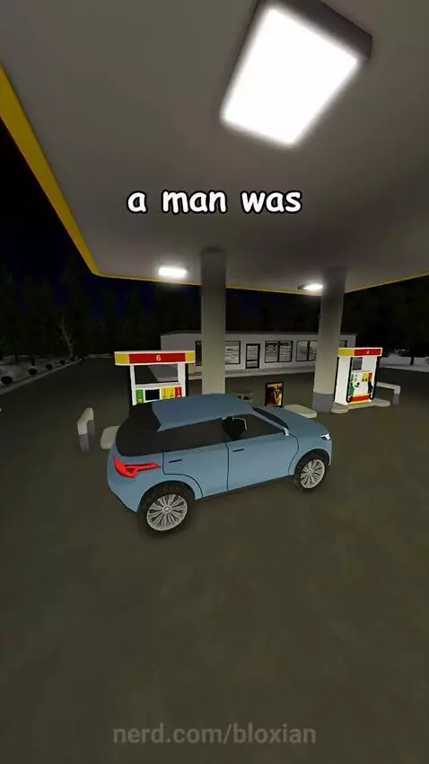 A man refueling his car. by bloxian
