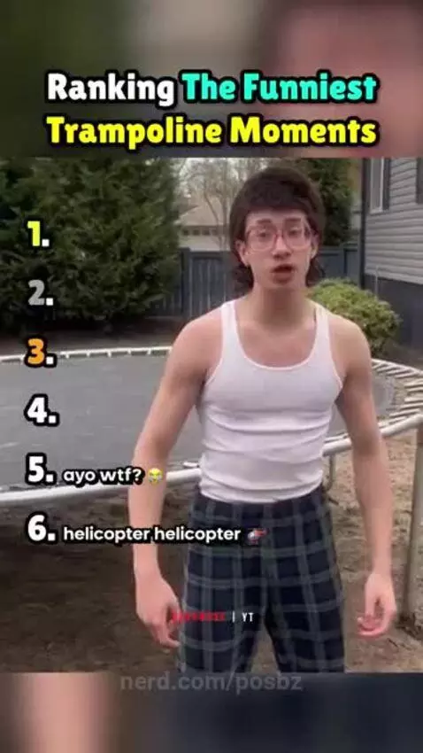 The Funniest Trampoline Moments by posbz