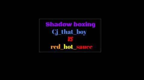 shadow boxing cj_the_kid by davidthe0ne
