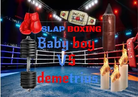 Slapboxing babyboy VS Demetrius by davidthe0ne