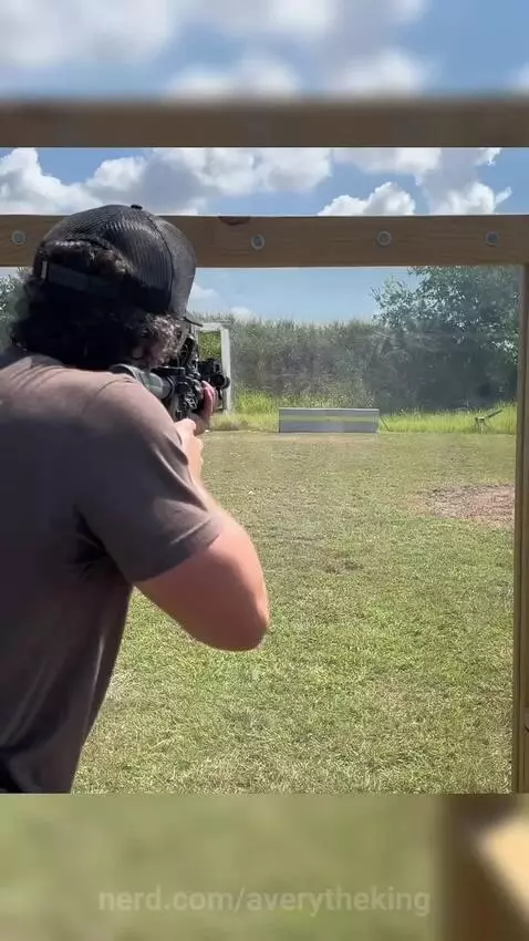 Concrete highway barrier vs 50 cal by averytheking