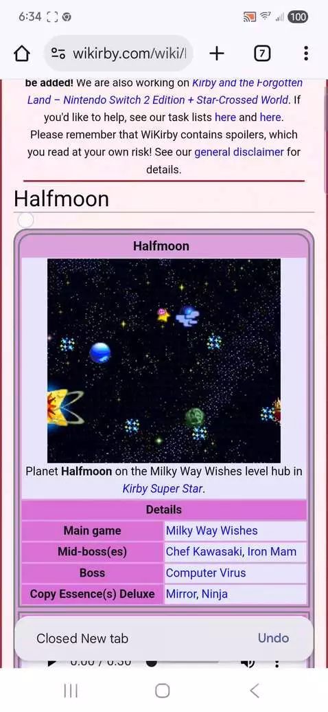 Wikirby page of the day (day 2) by zachary2427