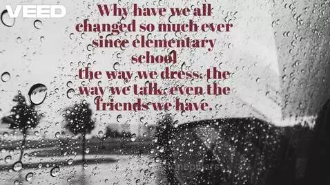 Why have we changed so much by stonepillars