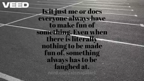 Have you been made fun of? by stonepillars