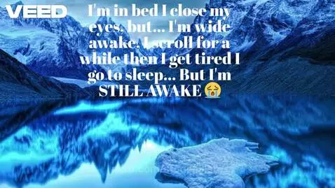 Sleeping problems 😭 by stonepillars
