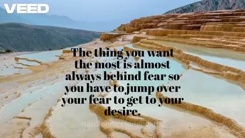 go OVER your fear by stonepillars