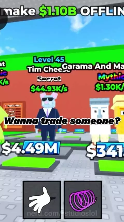 Steal from brainrots trading by rstudioslol