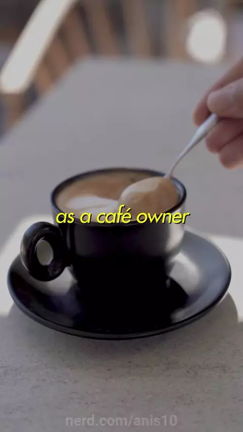 How to work at a coffee shop by anis10