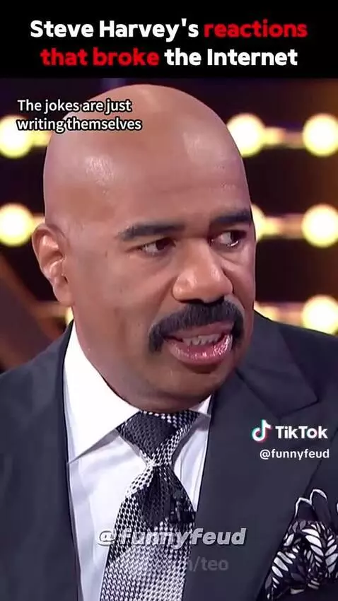 Steve Harvey's reactions the broke the internet by teo