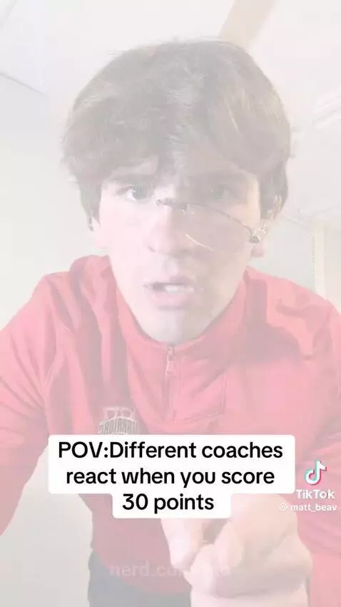 Different coaches react when you score 30 points by teo