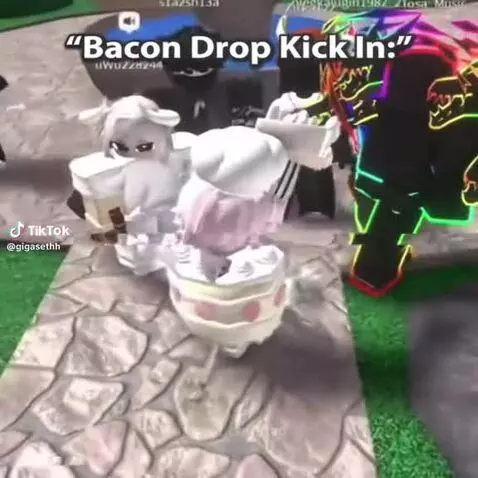 Bacon edit 😎 ll The dropkick though ❤ by teo