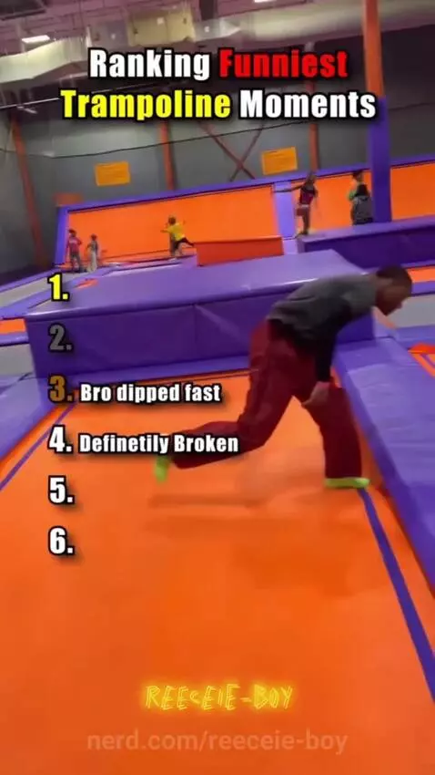 Ranking funniest trampoline moments by reeceie-boy