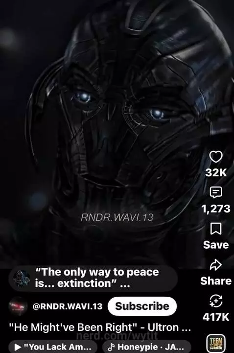 Ultron was right.. by wytit