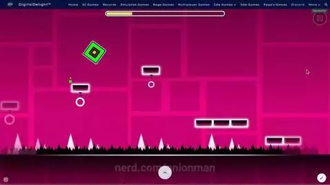Trying to beat every geometry dash level part 2 by onionman