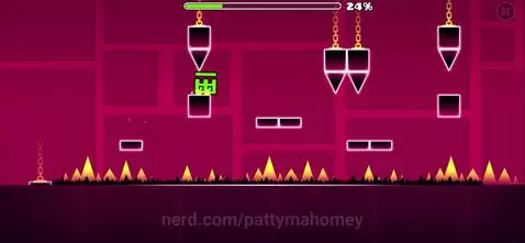 Day 5 of beating geometry dash by pattymahomey
