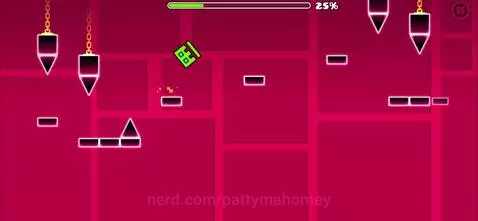 Day 6 of beating geometry dash by pattymahomey