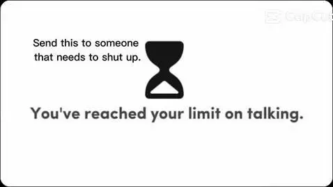 Send this to someone that needs to shut up by kaelen