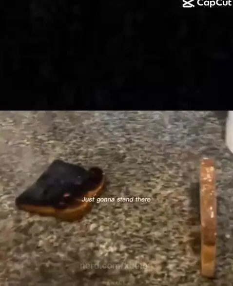 The way the toast has a frown by kaelen