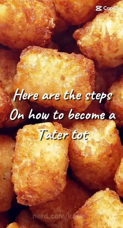 Why do u want to become a tater tot? (If u stayed) by kaelen