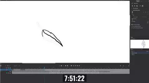 animation of a leaf by rehaheheha