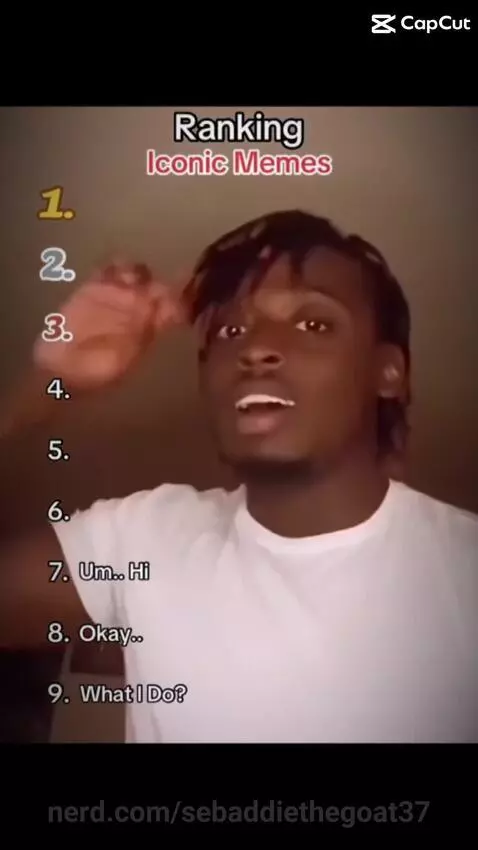 Ranking the best memes pt1 by sebaddiethegoat37