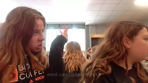 At lunch today by lickmytoes13